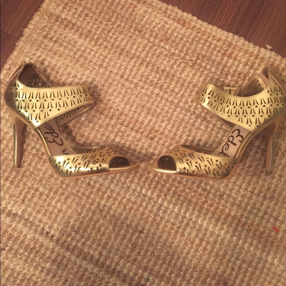 Sam Edelman Gold shoes