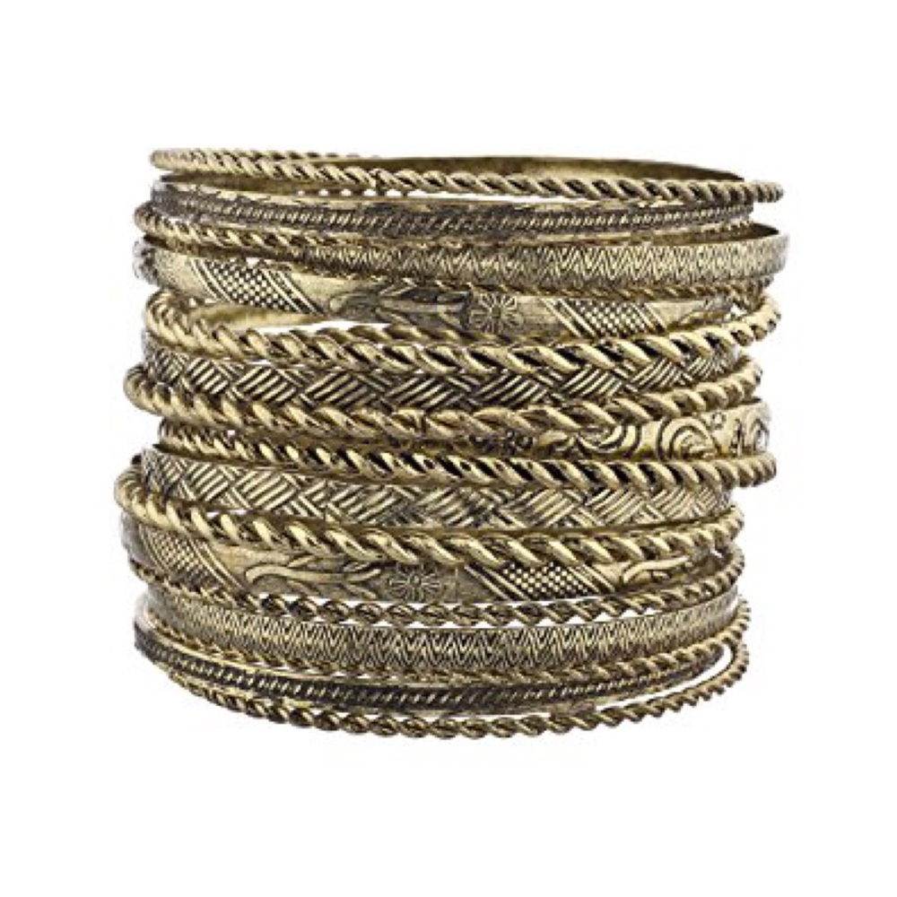  Stack 'em Up Bronze Bangles - Picture 2 of 3