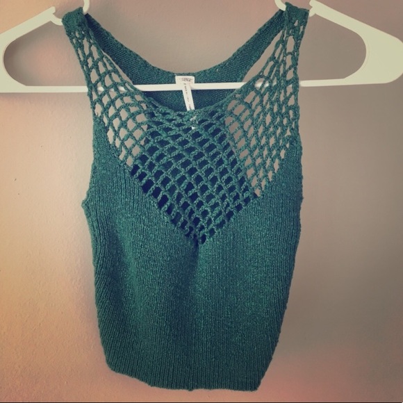 Urban outfitters crochet crop top - Picture 1 of 3