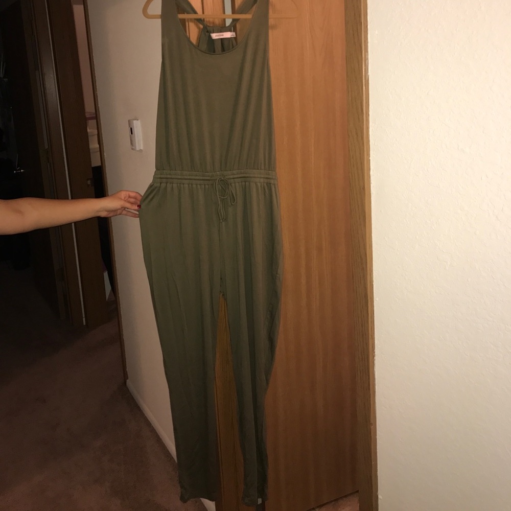 Jumpsuit olive