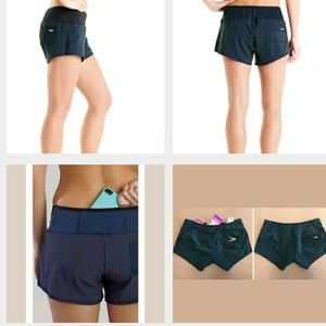Oiselle Roga Toolbelt Running Shorts 4/S Pockets