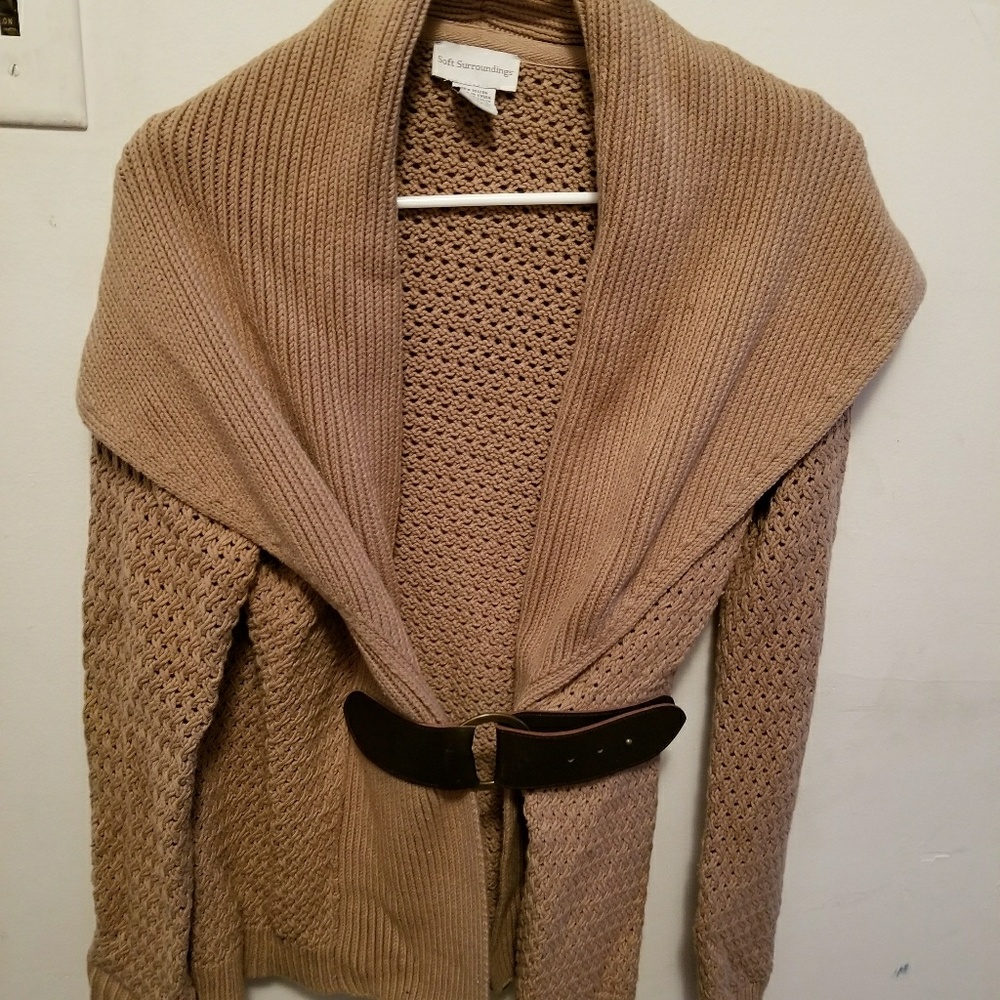 Comfy & Warm Belted Cardigan