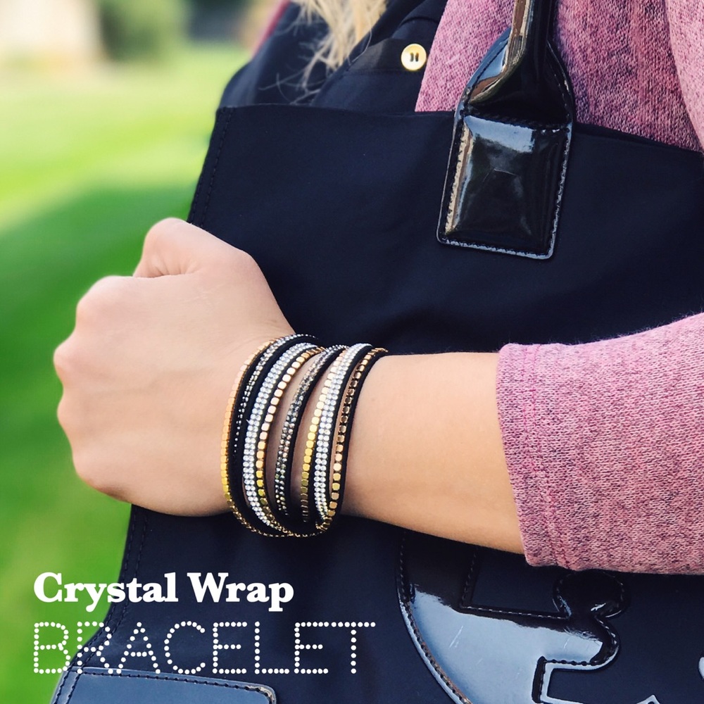 🆕🌸 Crystal Wrap Bracelet
