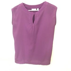 Purple tank blouse