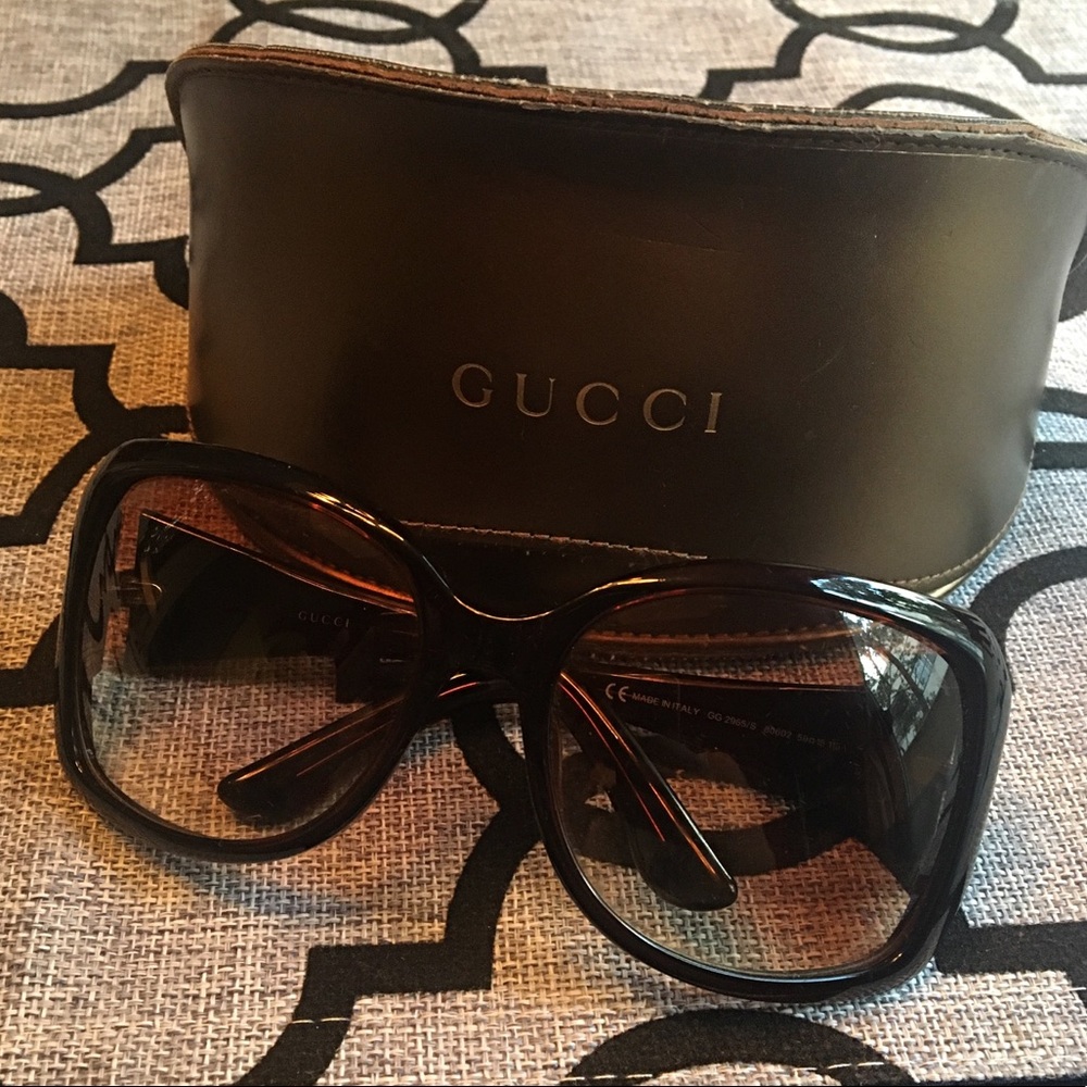 Women's Brown GUCCI sunglasses