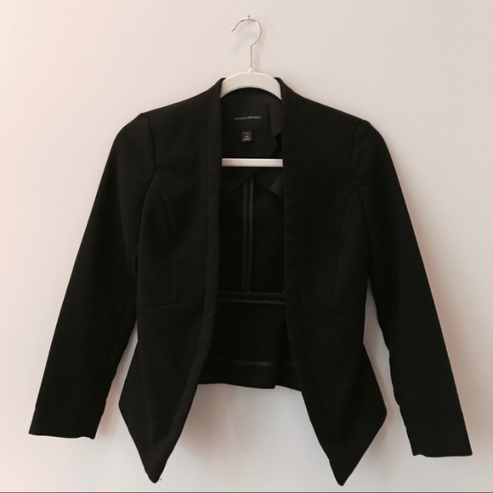 Banana Republic Soft Cutaway Blazer