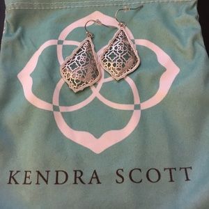 Addie silver filigree earrings