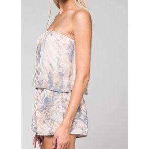 Honey Punch Blush Tie-Dye Romper