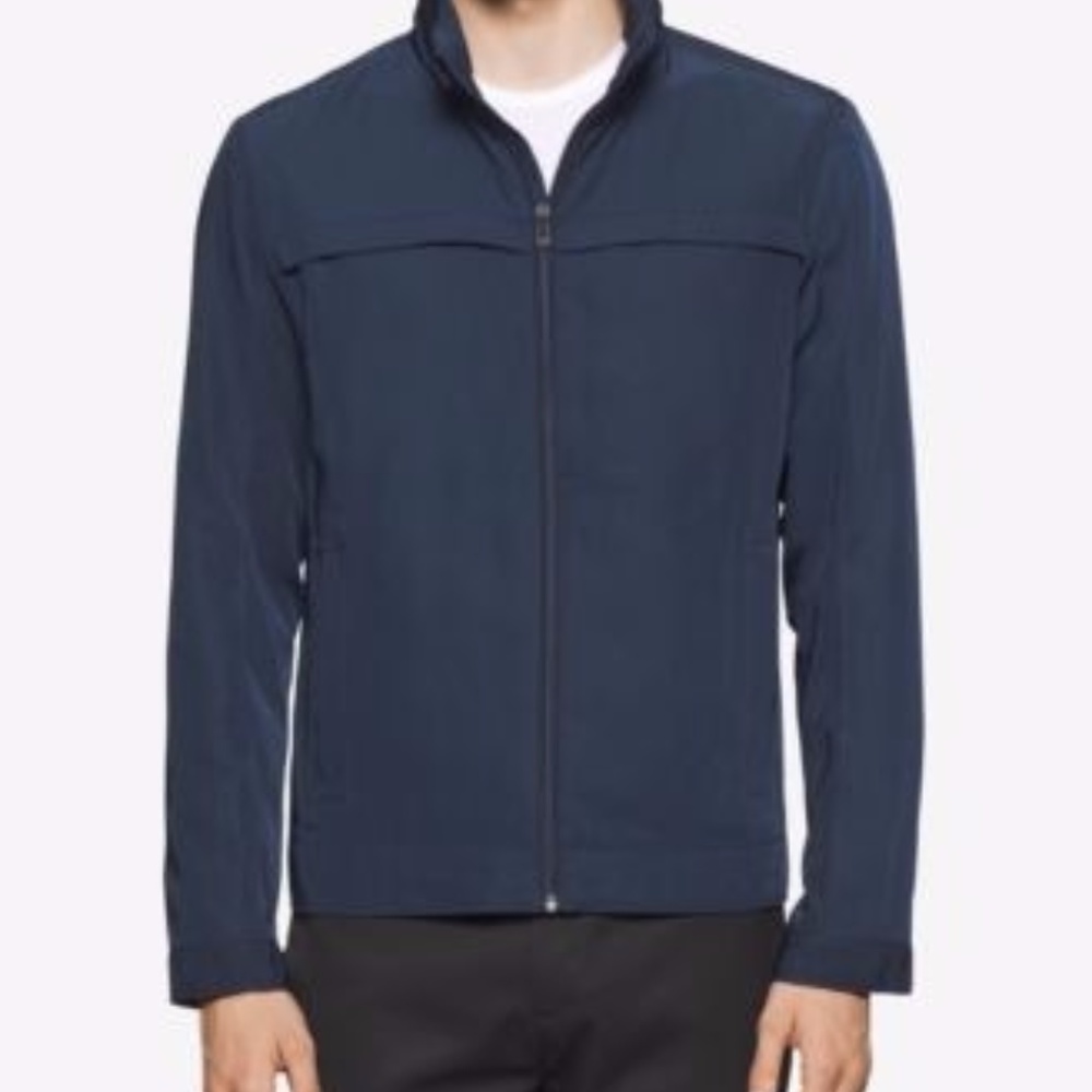 NWT Calvin Klein Men's Poly Twill Jacket