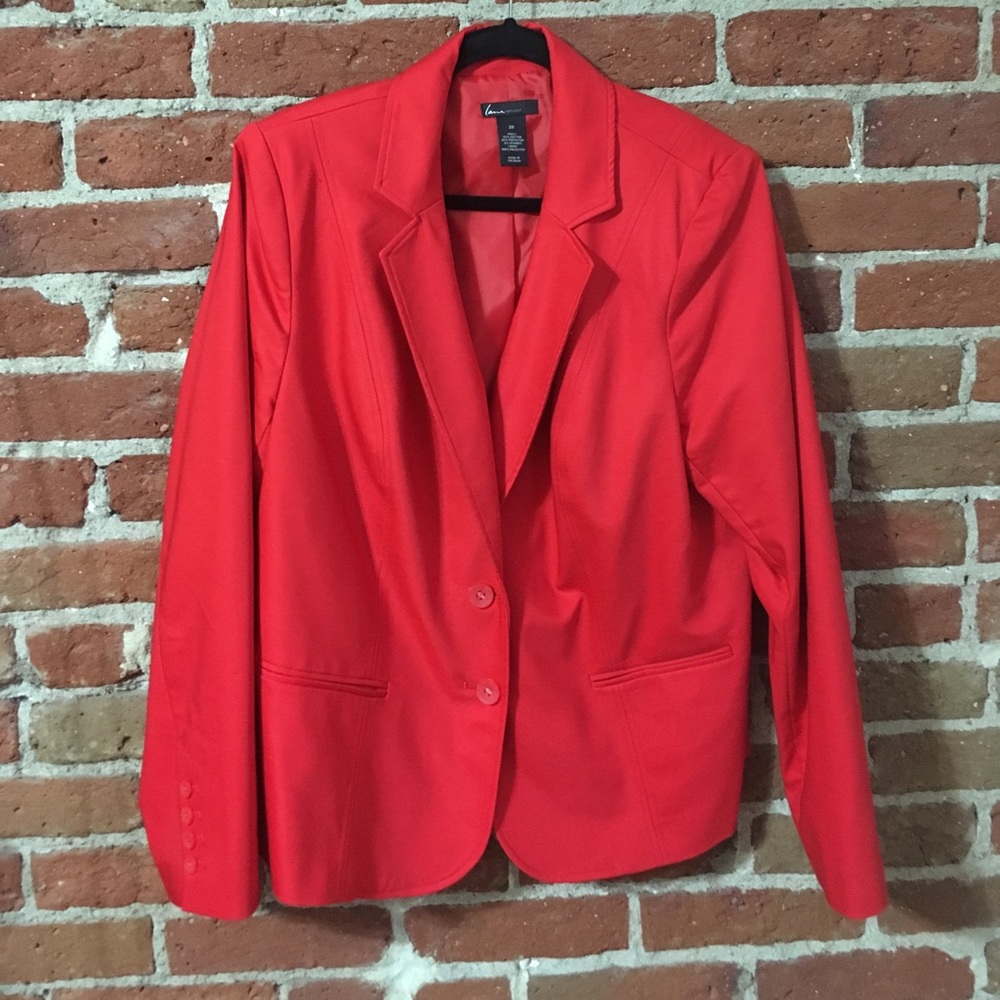 Red blazer!
