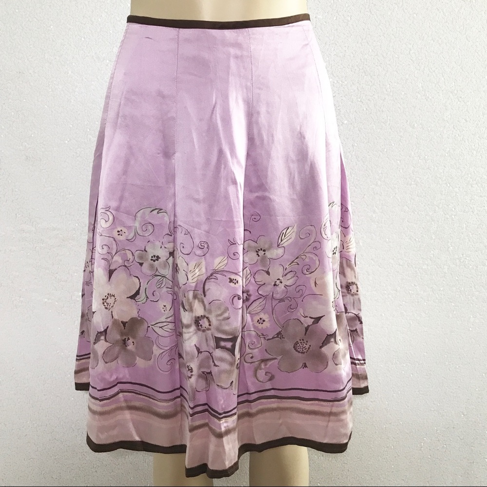 New York City Design Co. silk skirt size 8