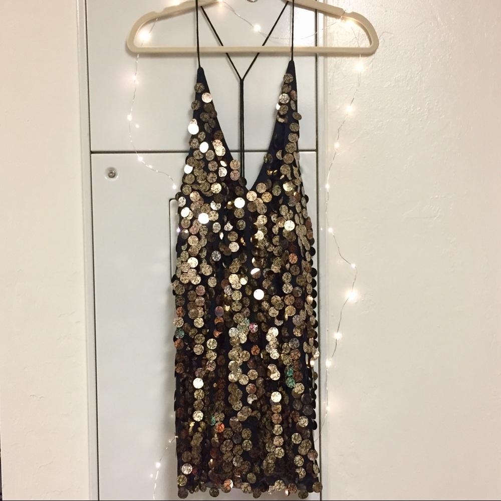 Motel Finn Sequin Dress