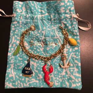 🔥Extremely Rare Lilly Pulitzer Charm Bracelet!🔥 🔥Extremely Rare Lilly Pulitzer Charm Bracelet!🔥