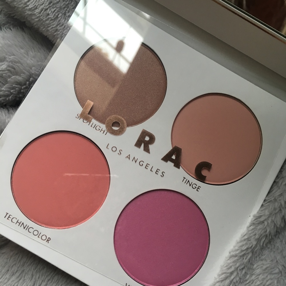 Lorac Highlighter n Blush Cue the Confetti Palette - Picture 3 of 6