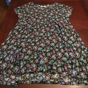 Short sleeve flower dress from American Apparel