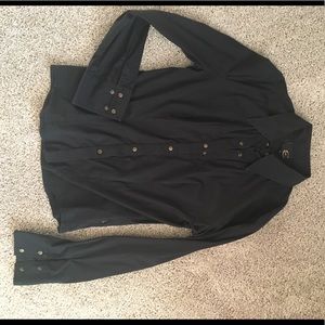 Just cavalli black dress shirt