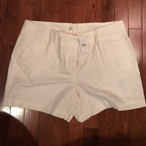 White shorts White shorts
