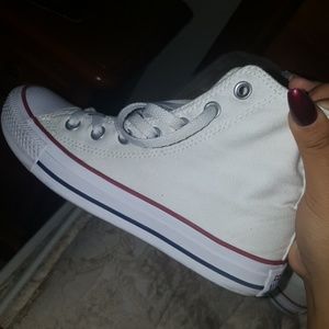 Women White All Star Converse