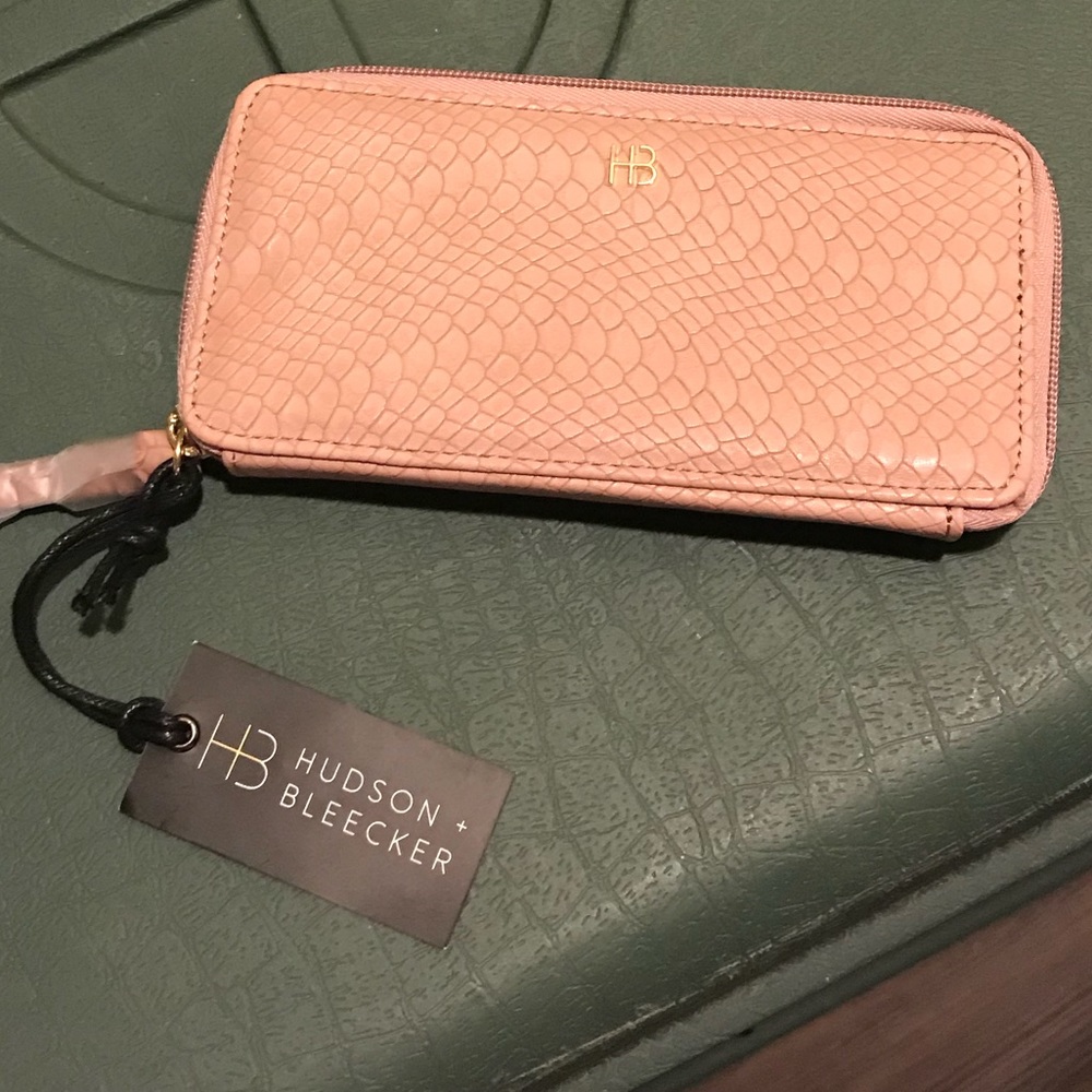 Hudson + Bleecker Pink Popsugar phone wallet