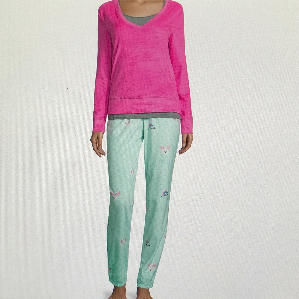 3 PIECE PAJAMA SET BRAND NEW GREAT X-MAS GIFT!!!