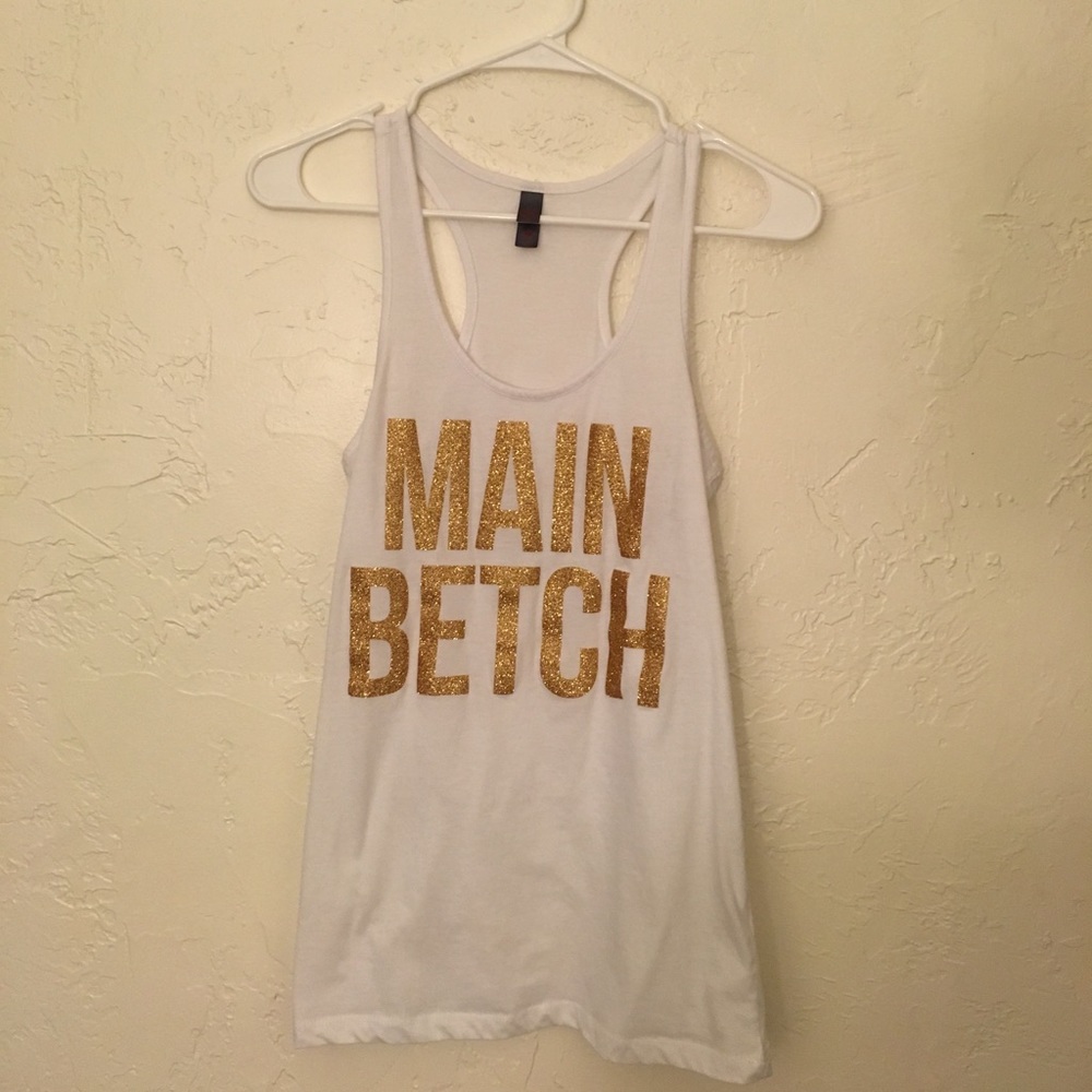 Bachelorette party "Main Betch" tank