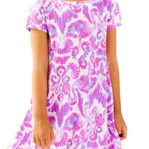 Lilly Pulitzer amethyst beach bathers swingy dress