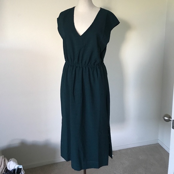 Jcrew Dresses & Skirts - Dark real green jcrew dress