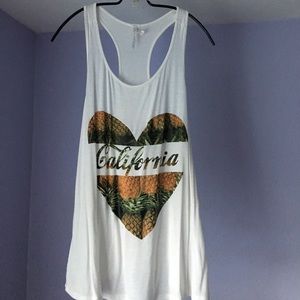 California Racerback Tank Top