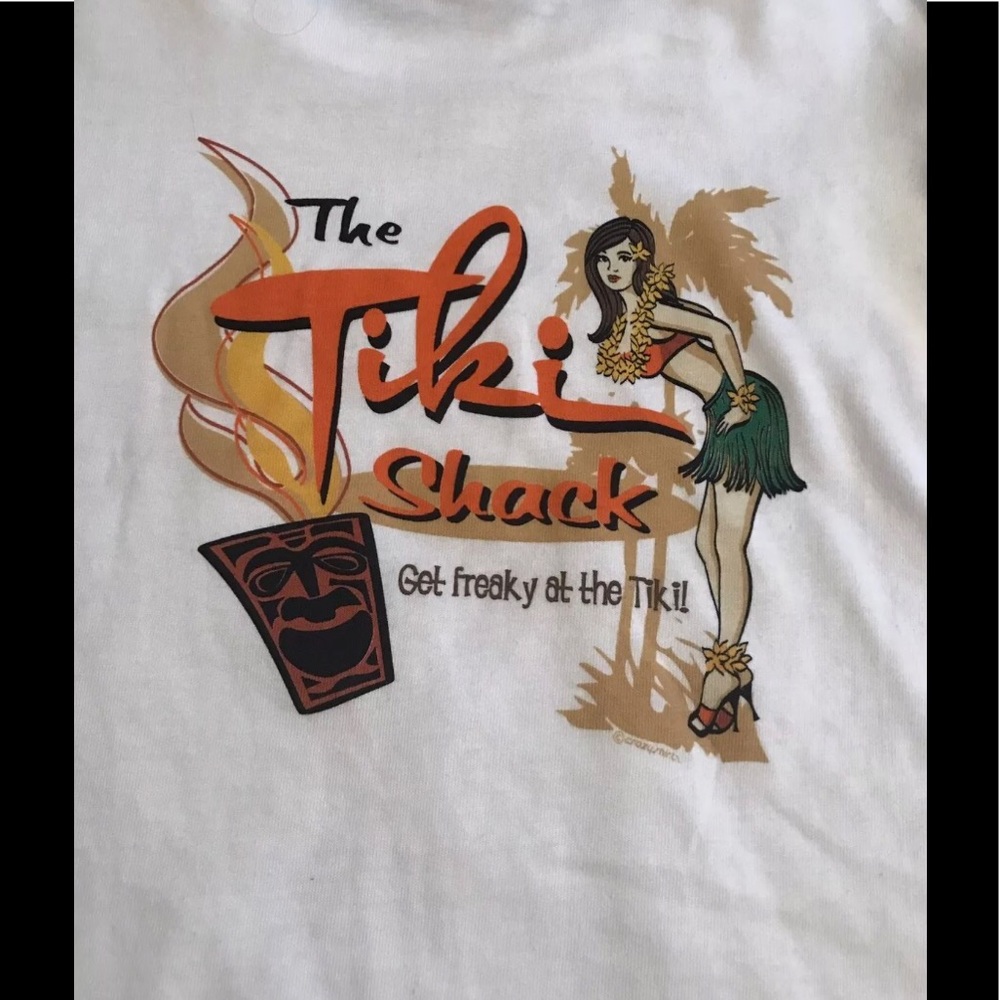 NWOT RARE Vintage Crazy Shirt The Tiki Shack small