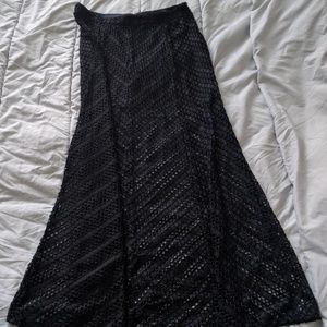 H&M Lace Maxi Skirt