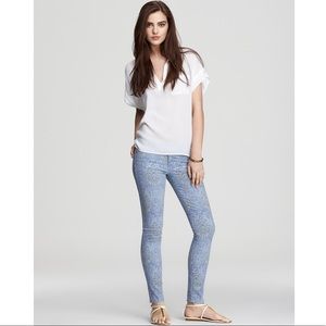 Paige Verdugo Ultra Skinny Paisley Jean
