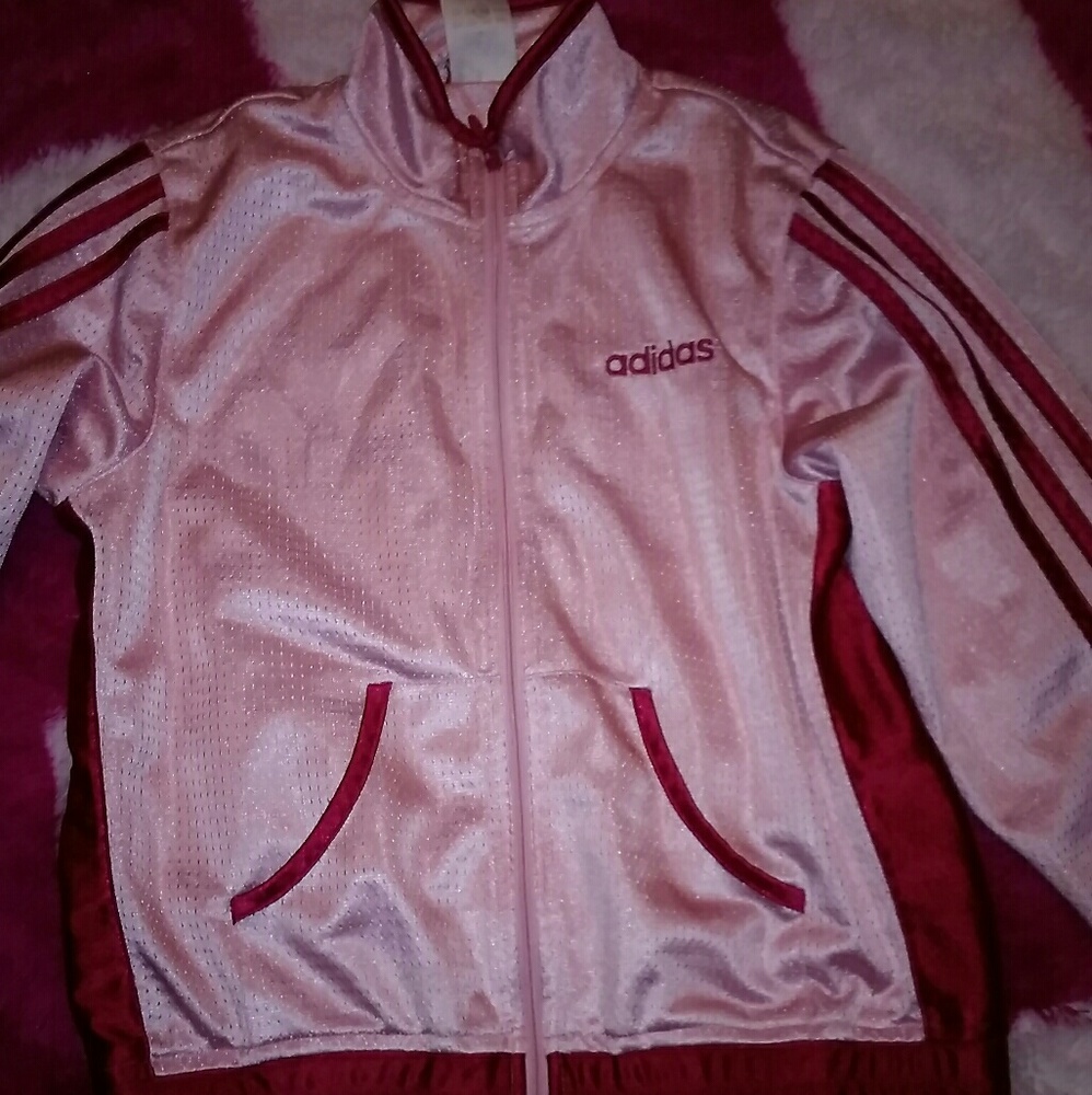 Girls adidas mesh jacket