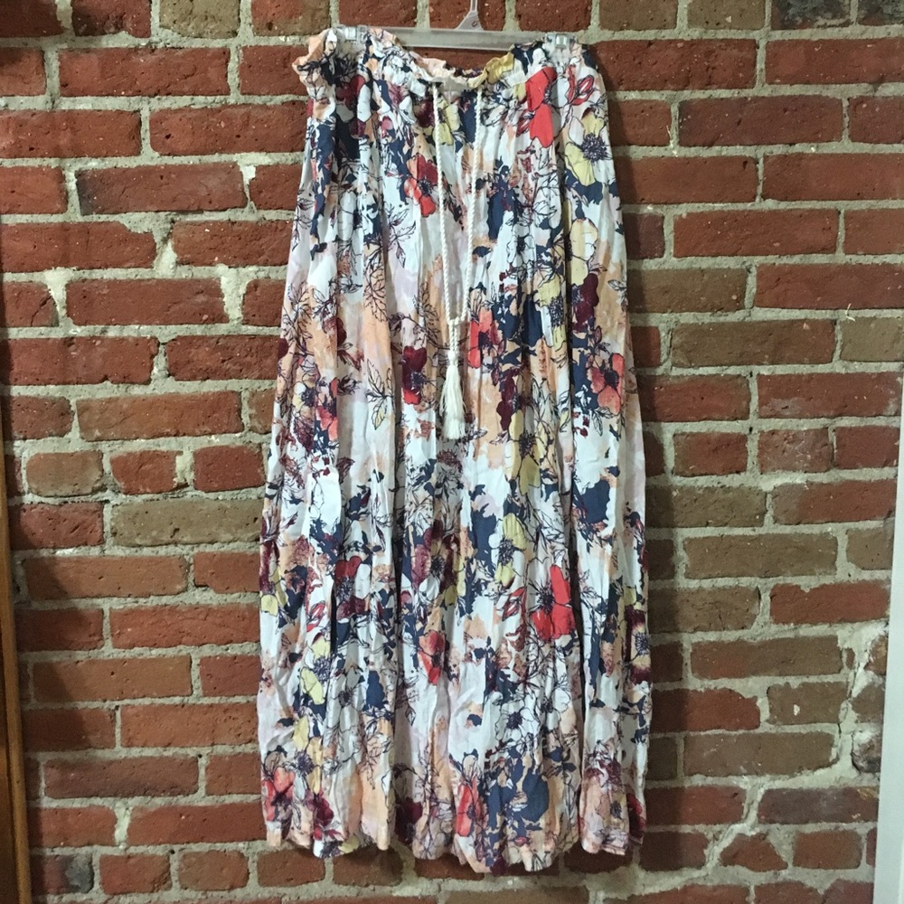 Floral Maxi Skirt