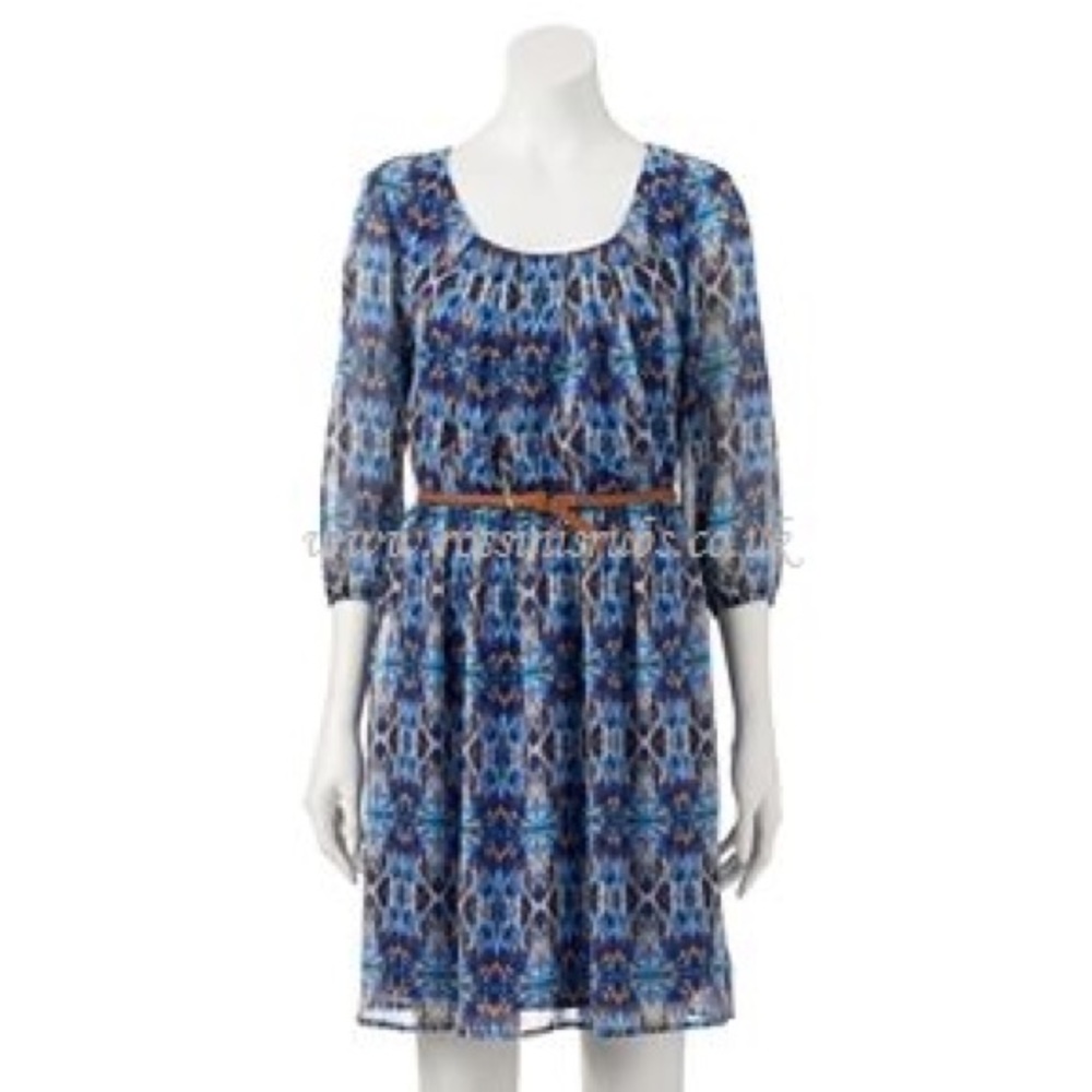 Boho chiffon dress from Luxology