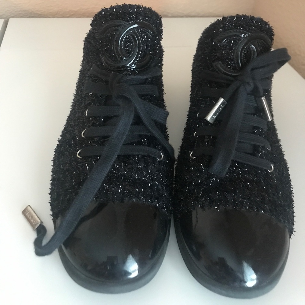 Chanel tennis shoes