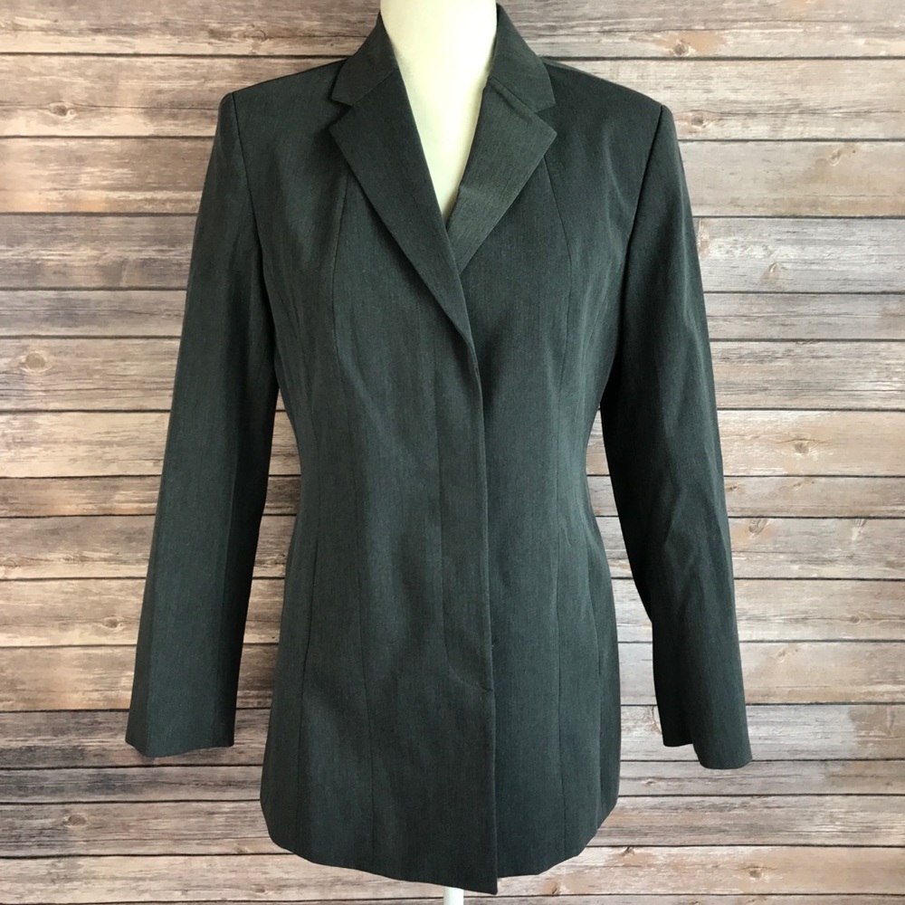 Express Stretch Gray Blazer