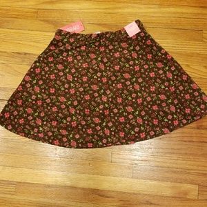 Gymboree Tyrolean Lure corduroy skirt sz 7