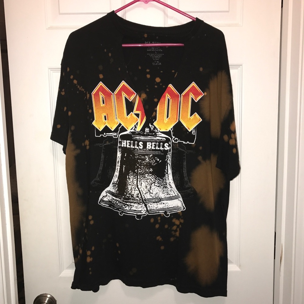 AC/DC Cutout Tee
