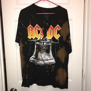 AC/DC Cutout Tee