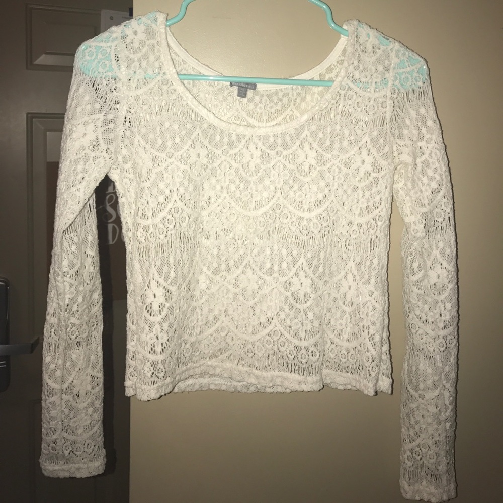 White Sheer Top