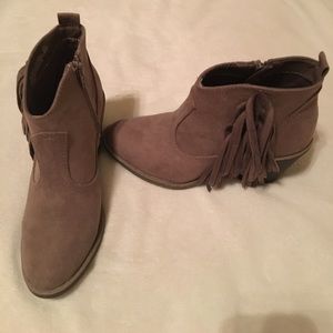 Fringe Detail booties