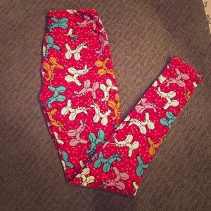 LulaRoe OS "birthday" collection leggings