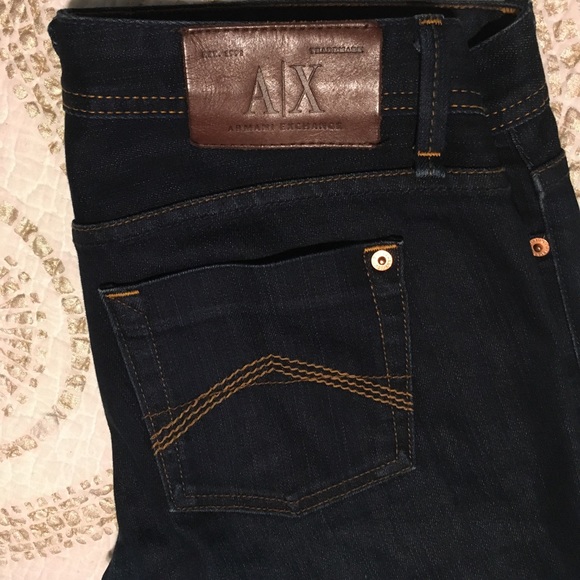 Armani Exchange Dark Blue Jeans - Picture 2 of 3