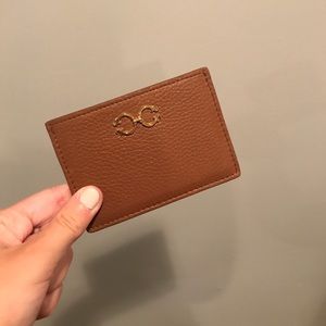 NWOT- C Wonder leather card holder