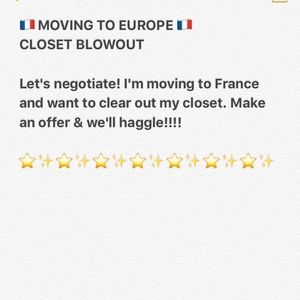 EVERYTHING MUST GO!!!!