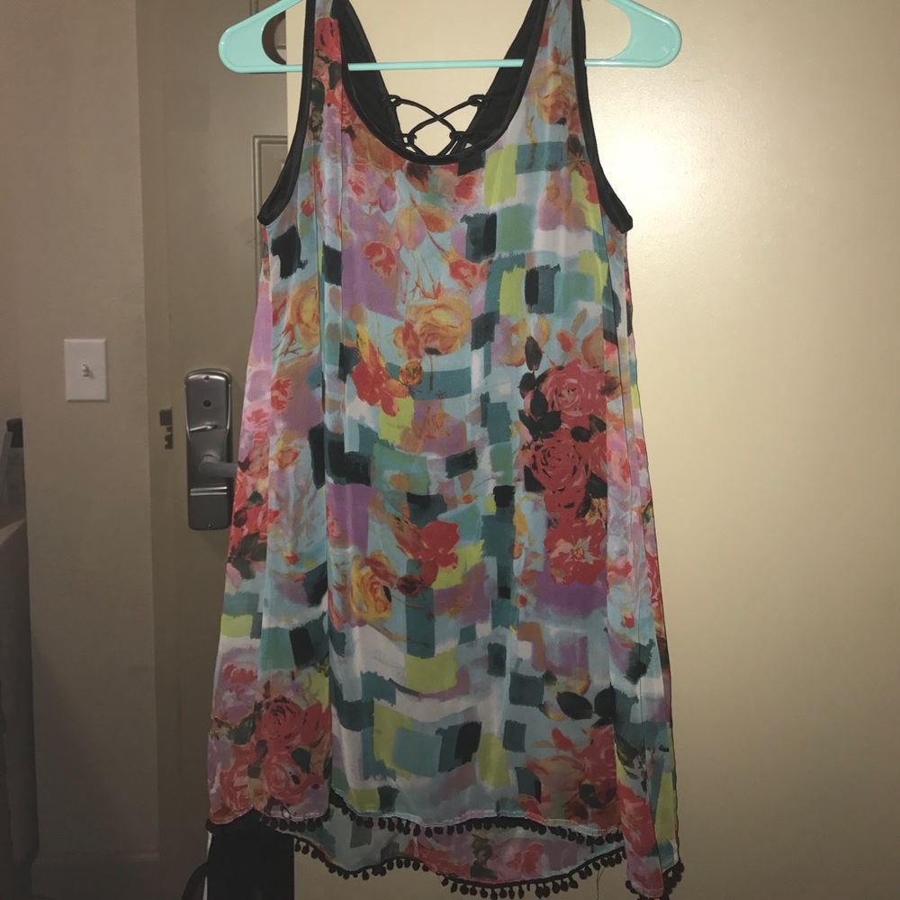 Colorful  Swing Dress