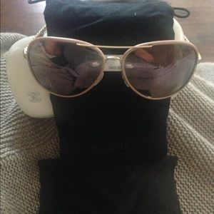 Chanel pilot winter sunglasses Chanel pilot winter sunglasses