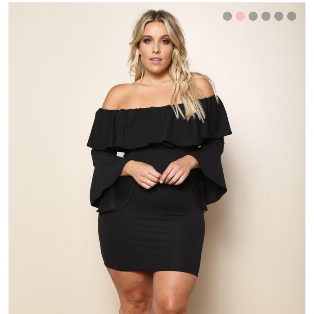 Off shoulder dress