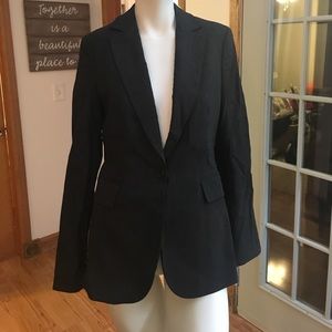 Grey Express Women's one button blazer size 6 Grey Express Women's one button blazer size 6