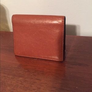 Leather Fossil wallet Leather Fossil wallet